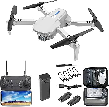 Amazon.co.jp: 新しい E88 ドローン カメラ付き 100g未満 申請不要