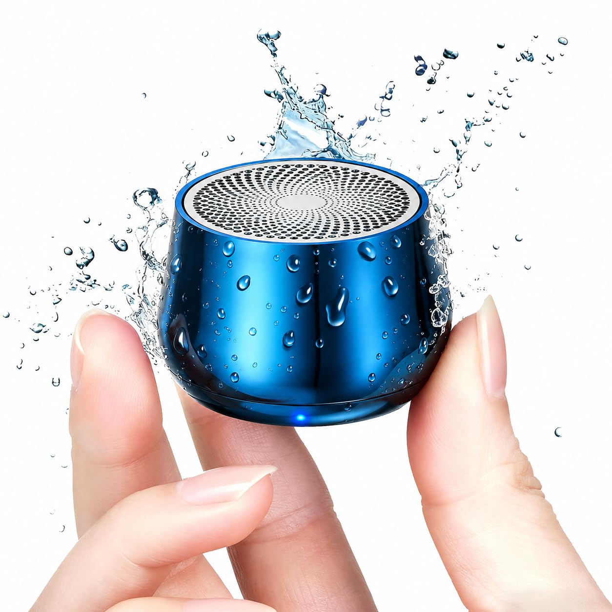 pefupew portable mini bluetooth speaker, small wireless speaker bluetooth 5.3 with stereo sound, deep bass, tws pairing, ip7 waterproof, 8 hours of playtime, for home/outdoor/party/travel/gift ideas