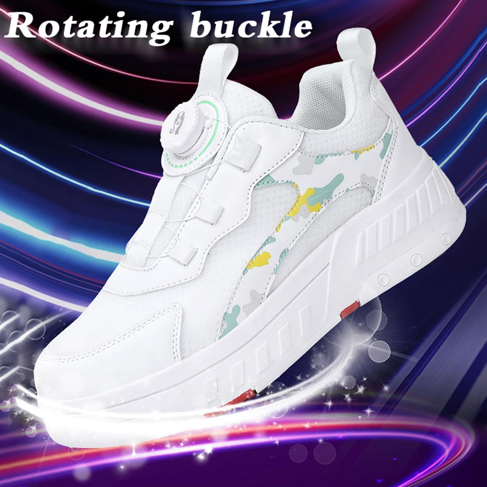 Zapatillas Deportivas con Ruedas para niños,Zapatillas con Ruedas niño,Zapatillas con Ruedas,2 en 1,Multiusos,Retráctil,para Pascua Cumpleaños,Navidad,Regalos creativos de Vacaciones