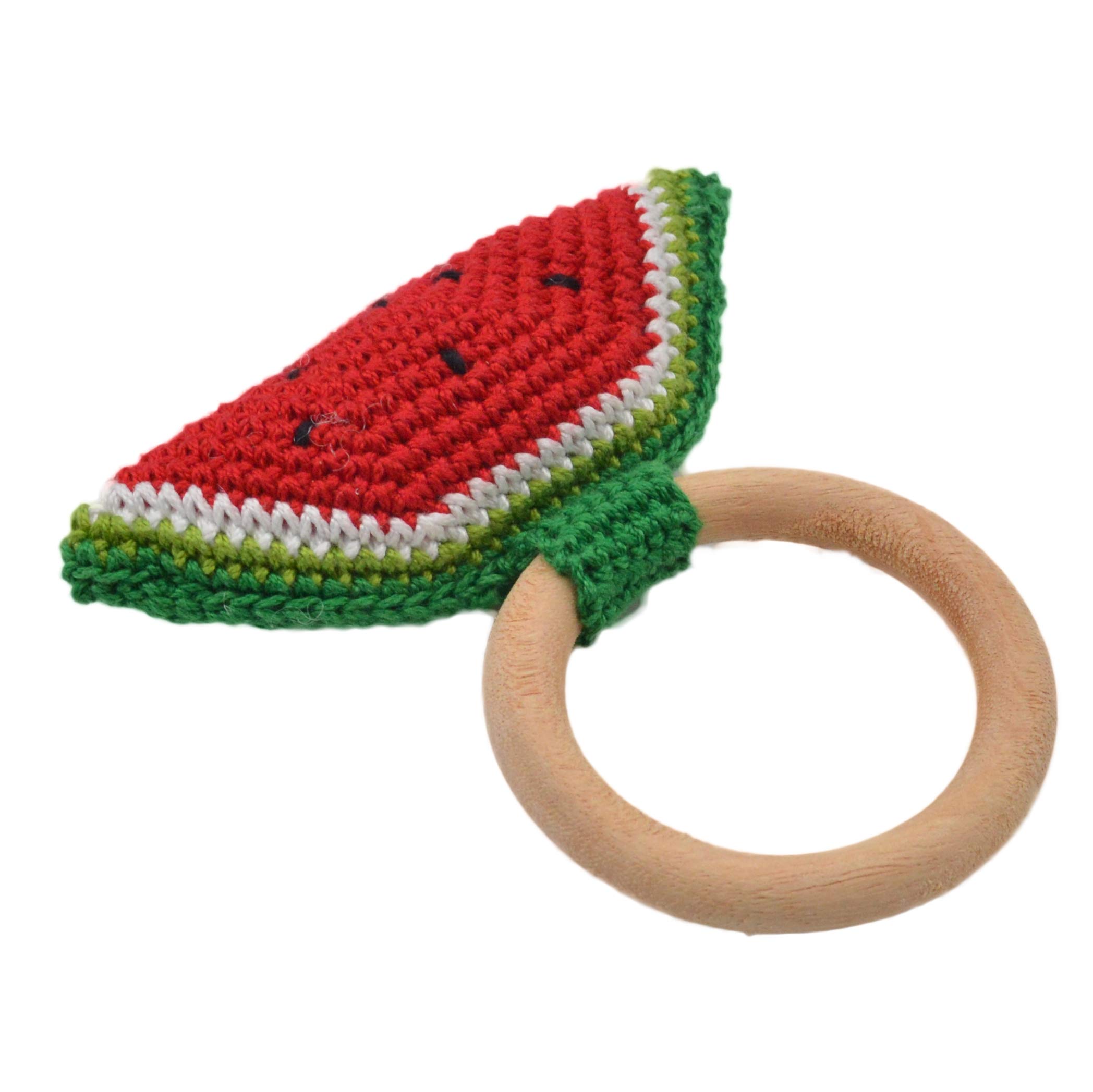 Love Crochet Art Crochet Shaker Fruit Rattle Toy (0+ Years) - Discover Sounds and Explore Textures (Watermelon) (B08L9M9B4K) Amazon Price History, Amazon Price Tracker