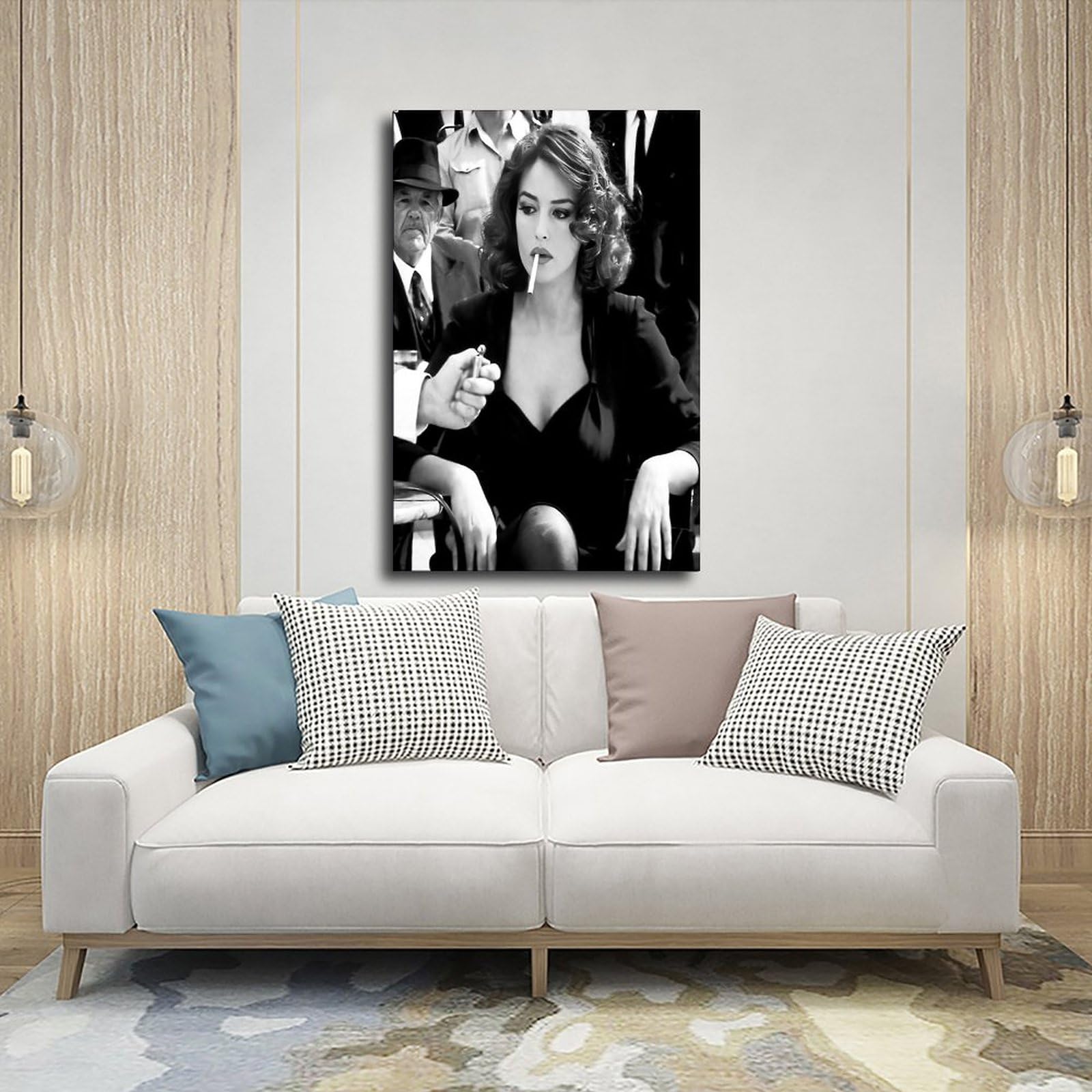 ZOLULA Poster de film moderne et rétro Moonstruck (1) sur toile pour