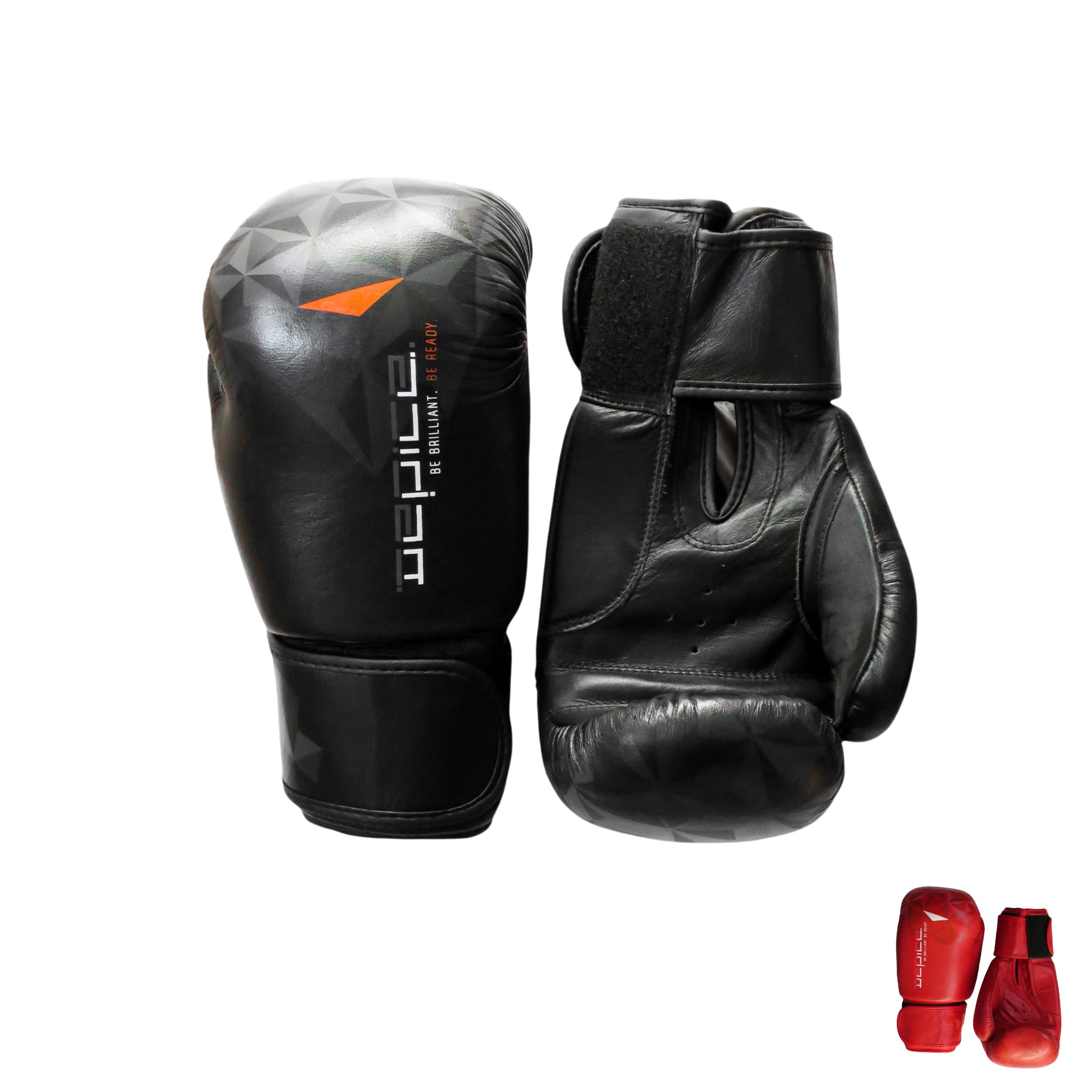 DEPICE Boxhandschuhe Highline Trainingsgerät, schwarz, 12 oz