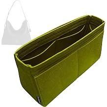 Premium Felt Insert for Coach Mott Messenger Olive, Bag 38, Lightweight Organizer, Tapered Shape Reinforced Base Keychain