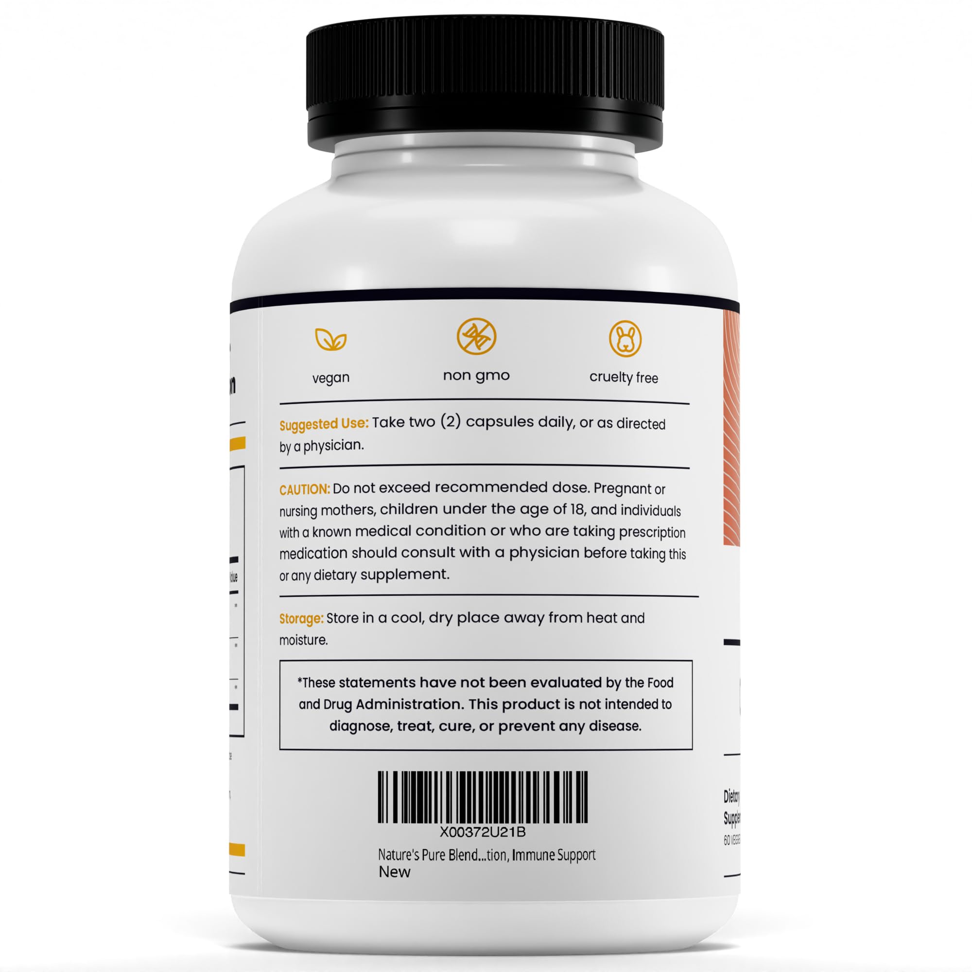 Nature's Pure Blend CoQ10 Plus – Antioxidant Formula with Arjuna & Shankhpushpi – CoQ10 Ubiquinol for Circulation, Blood Flow & Energy – Coenzyme Q10 Supplement for Immune System – 60 Capsules — Amazon image 7