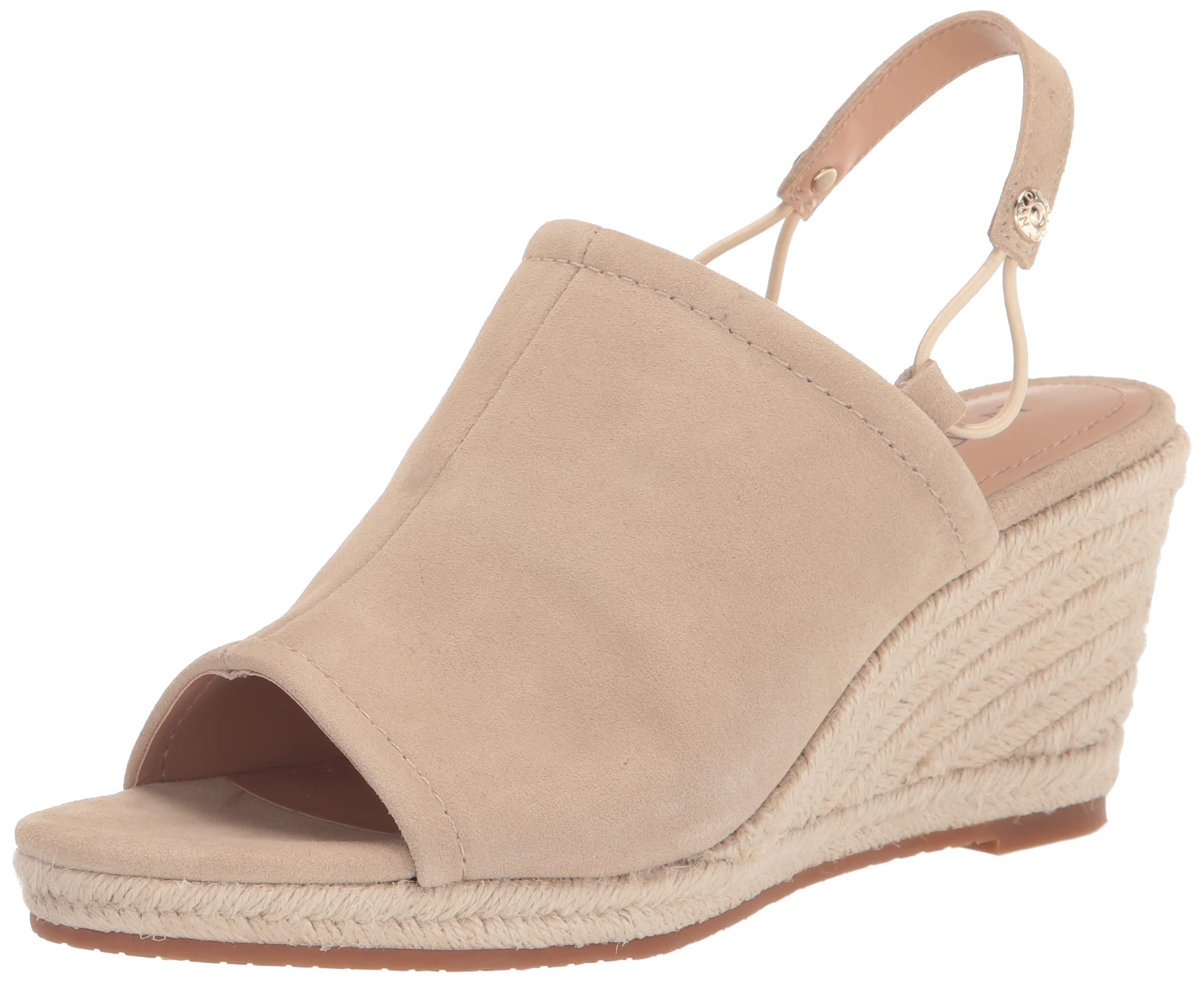 NYDJWomen's Espadrille Wedge Sandal, Sand, 7.5