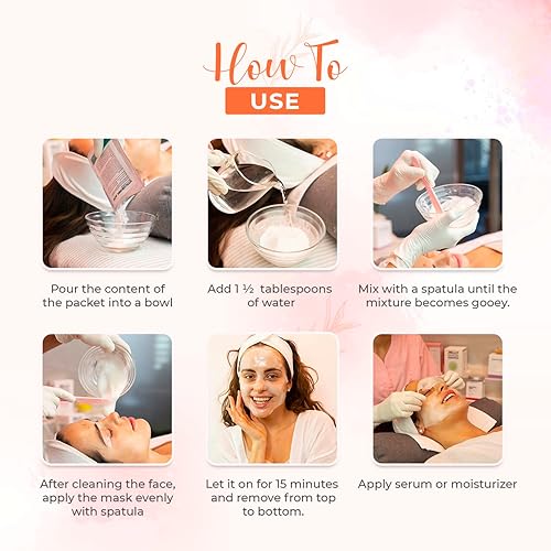 Miniatura 6 de BRÜUN Tarro de gelatina de oro de 24 quilates Mandelic AC AHA - Mascarilla de goma para el cuidado facial  23 onzas líquidas de gel hidratante para