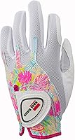 Birdie Town Women's Golf Glove Left Hand - Breathable Synthetic Leather, All-Weather Grip, One Size Fits Most