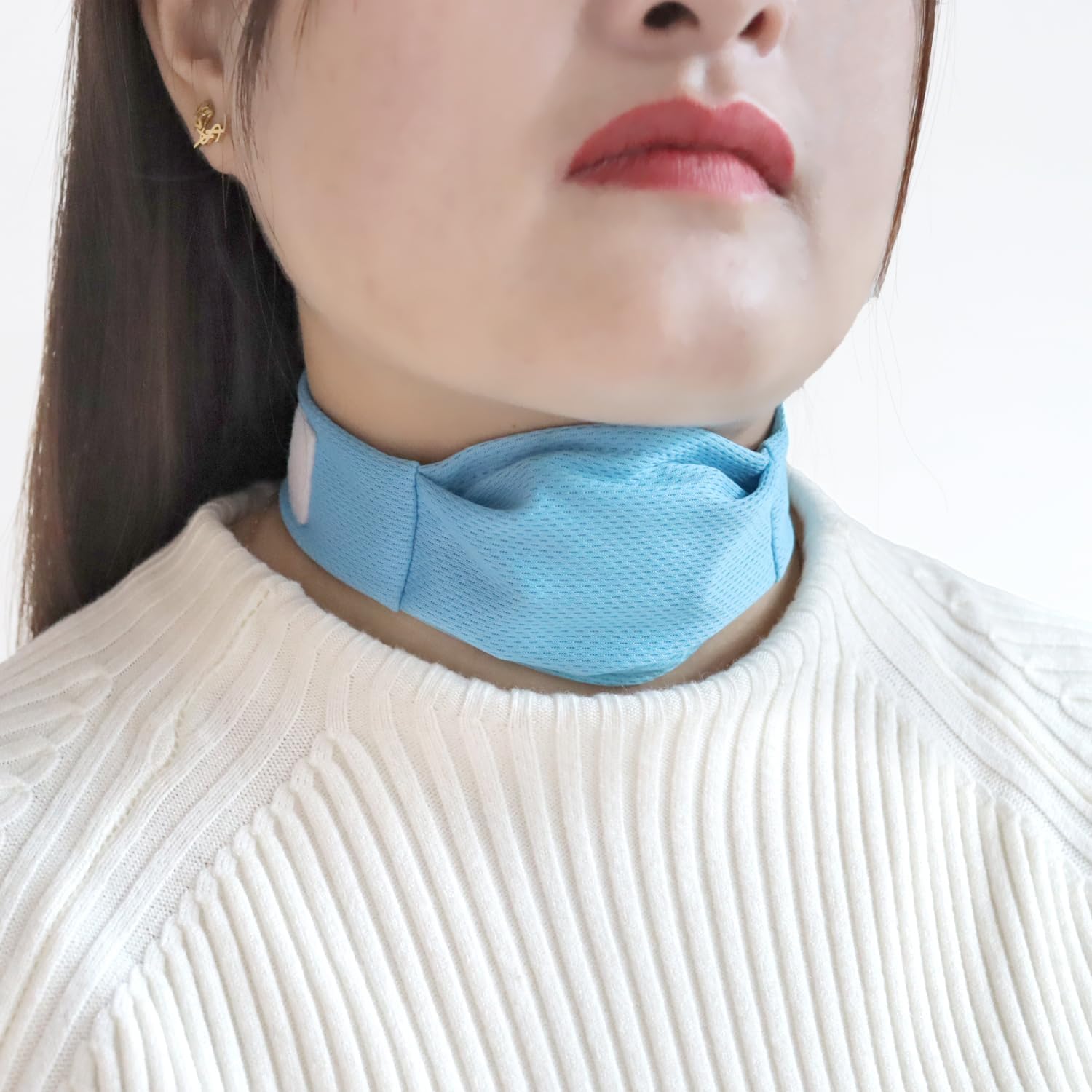 welsoon 2 Pack Trach Covers for Tracheostomy Tube Holder Dust Proof Trachea Covers Neck Stoma Protector Breathable Neck Trachea Cover