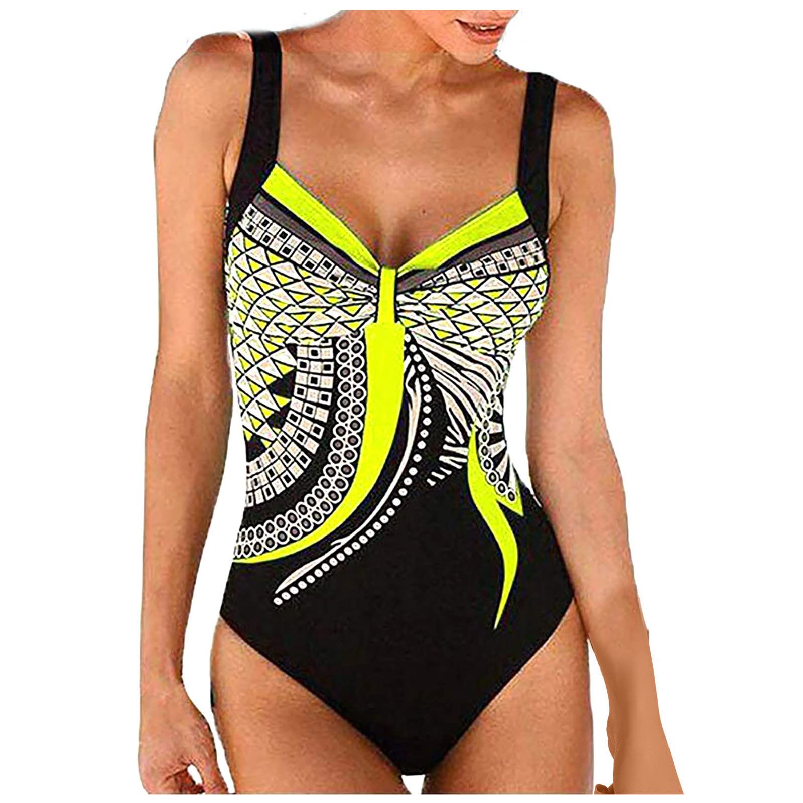 UXXNJFG Swimsuits Woman Sexy Swimsuit 2025 Reducers Swimsuits Women Belly Flat Sports Swimming Brazilian Beachwaer