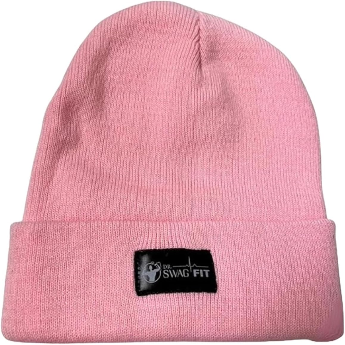 Unisex Knit Beanie Hat Winter Warm Fleece Lined Skull Cap for Men Women - Soft, Comfortable, Stretchy, Classic Style for Daily Wear Pink