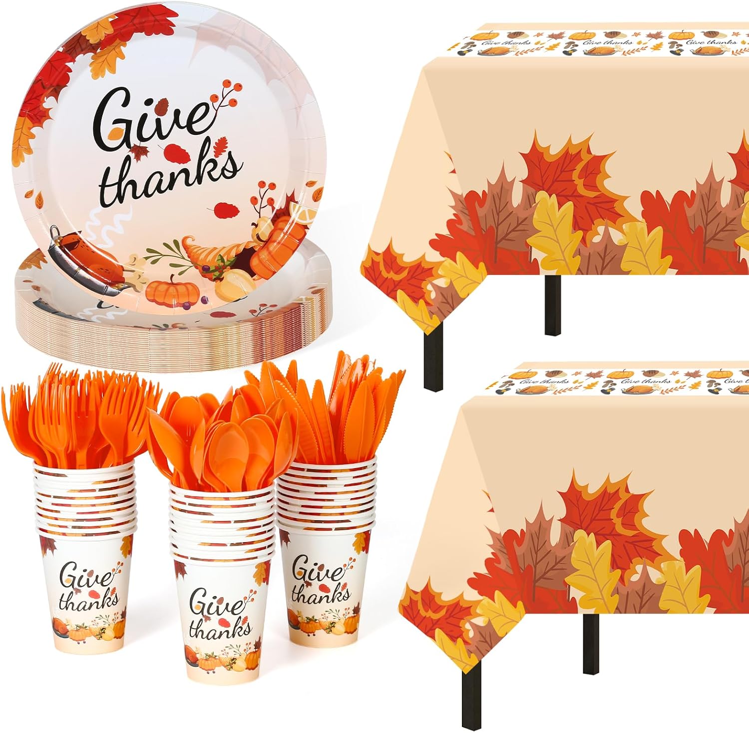 Childom 152Pcs Thanksgiving Party Set