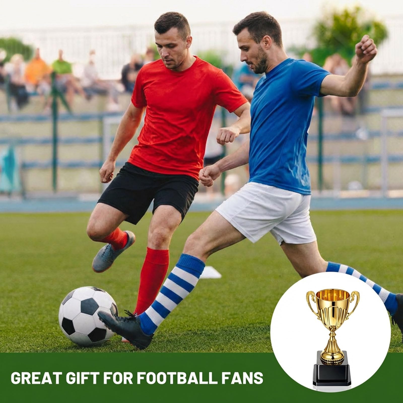Pokal, Mini Coppe e Trofei per Bambini, Trofeo in Plastica Come Premio per Tornei Sportivi e Competizioni
