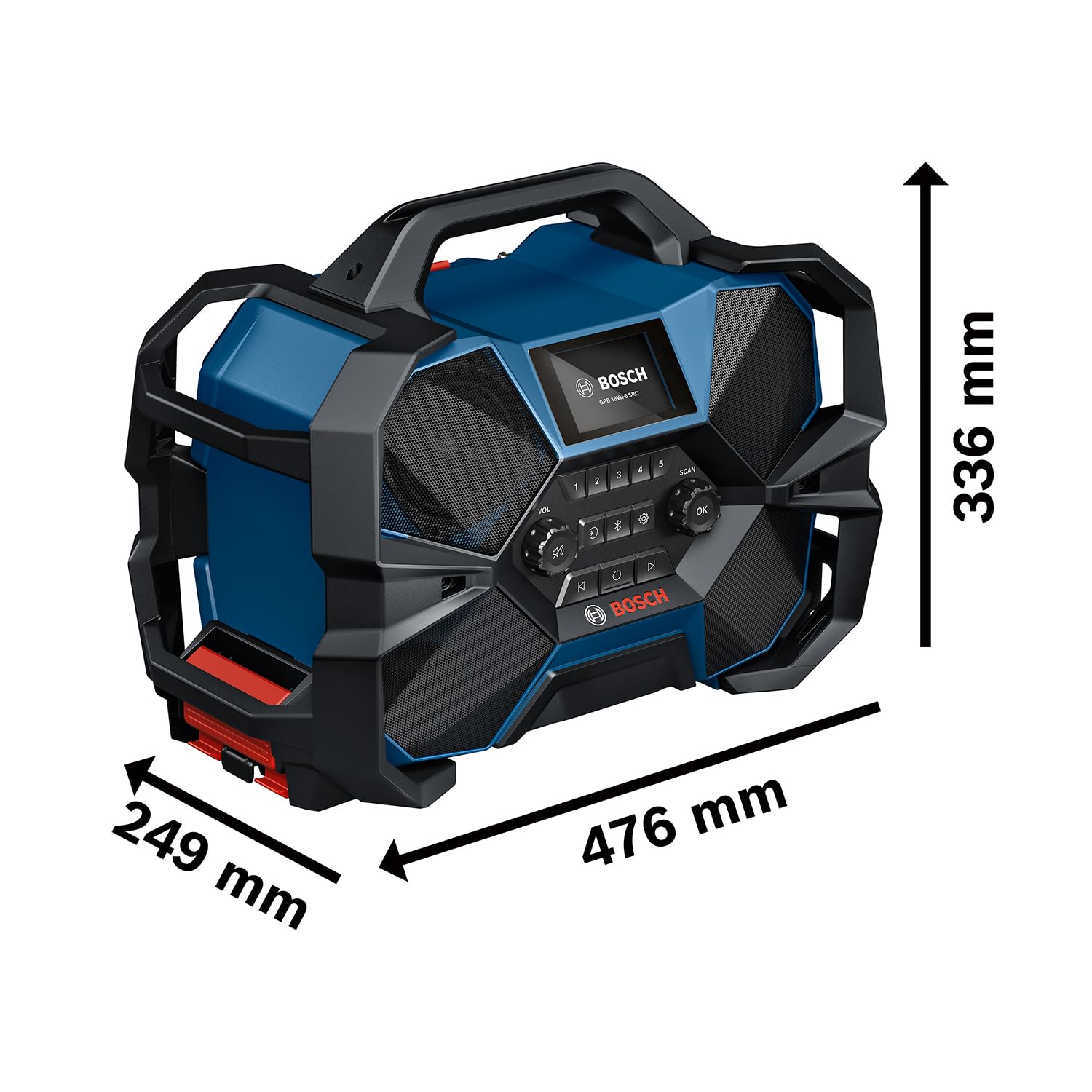 Bosch スピーカー GPB 18V-2 C ラジオ | Bosch Professional