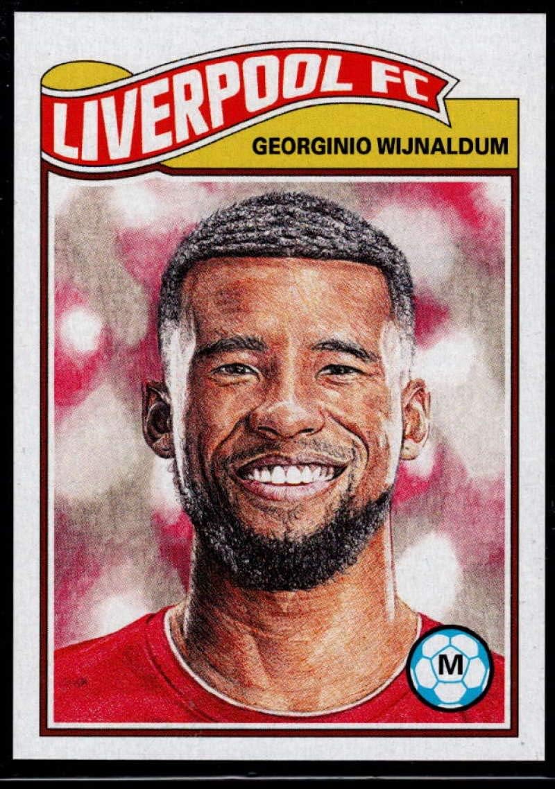 2019 Topps UCL Living Set UEFA Champions League #54 Georginio Wijnaldum Liverpool Official Futbol Soccer Trading Card ONLINE EXCLUSIVE VERY LIMITED PRINT RUN