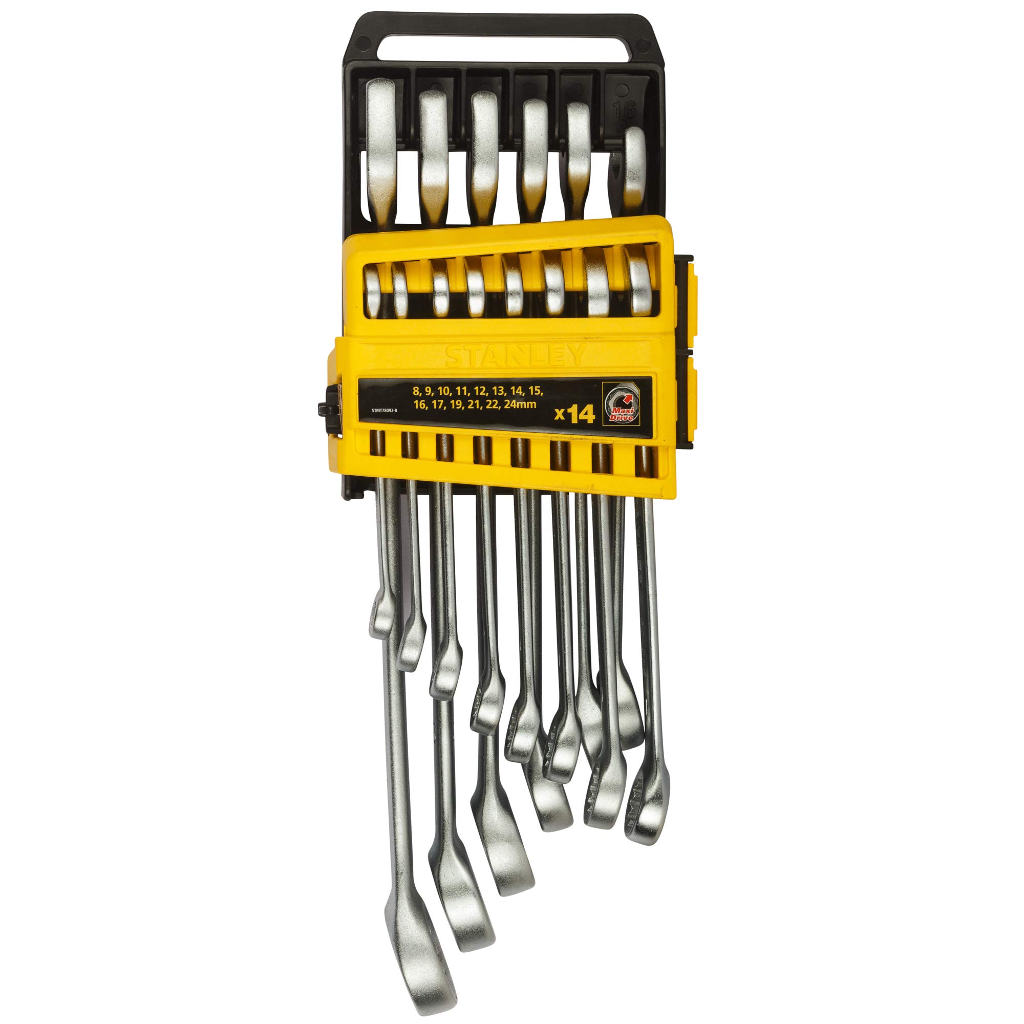 STANLEY STMT78092-8 8-24mm Combination Spanner Set in Holder (14-Pieces) (B082WHYGFV) Amazon Price History, Amazon Price Tracker