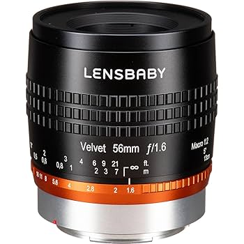 Amazon.co.jp: 【限定仕様モデル】Lensbaby 単焦点レンズ Velvet