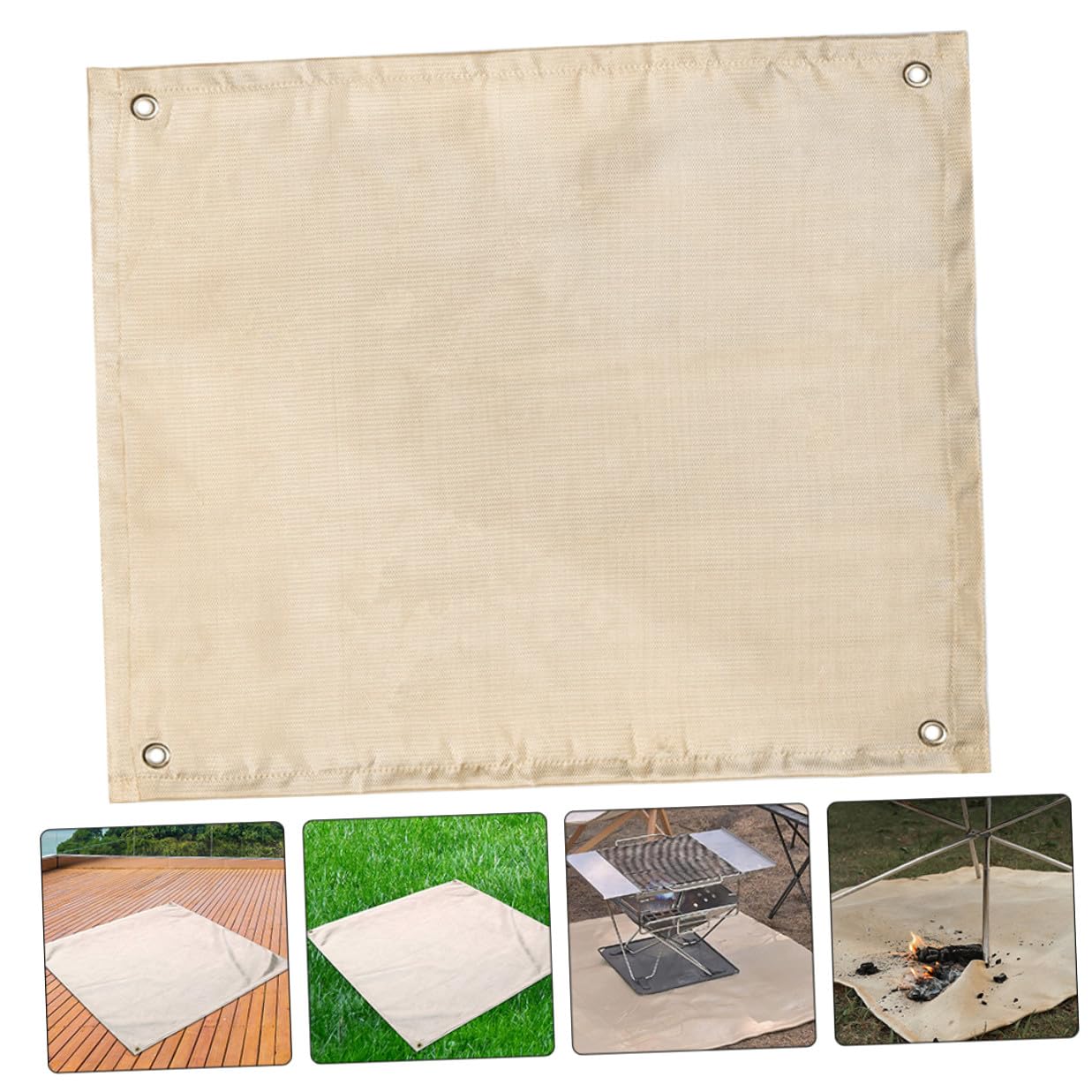 Abaodam Coperta Ignifuga per Esterni Coperta Saldatura Ignifuga Antifiamma Tappeto Ignifugo per Saldatura