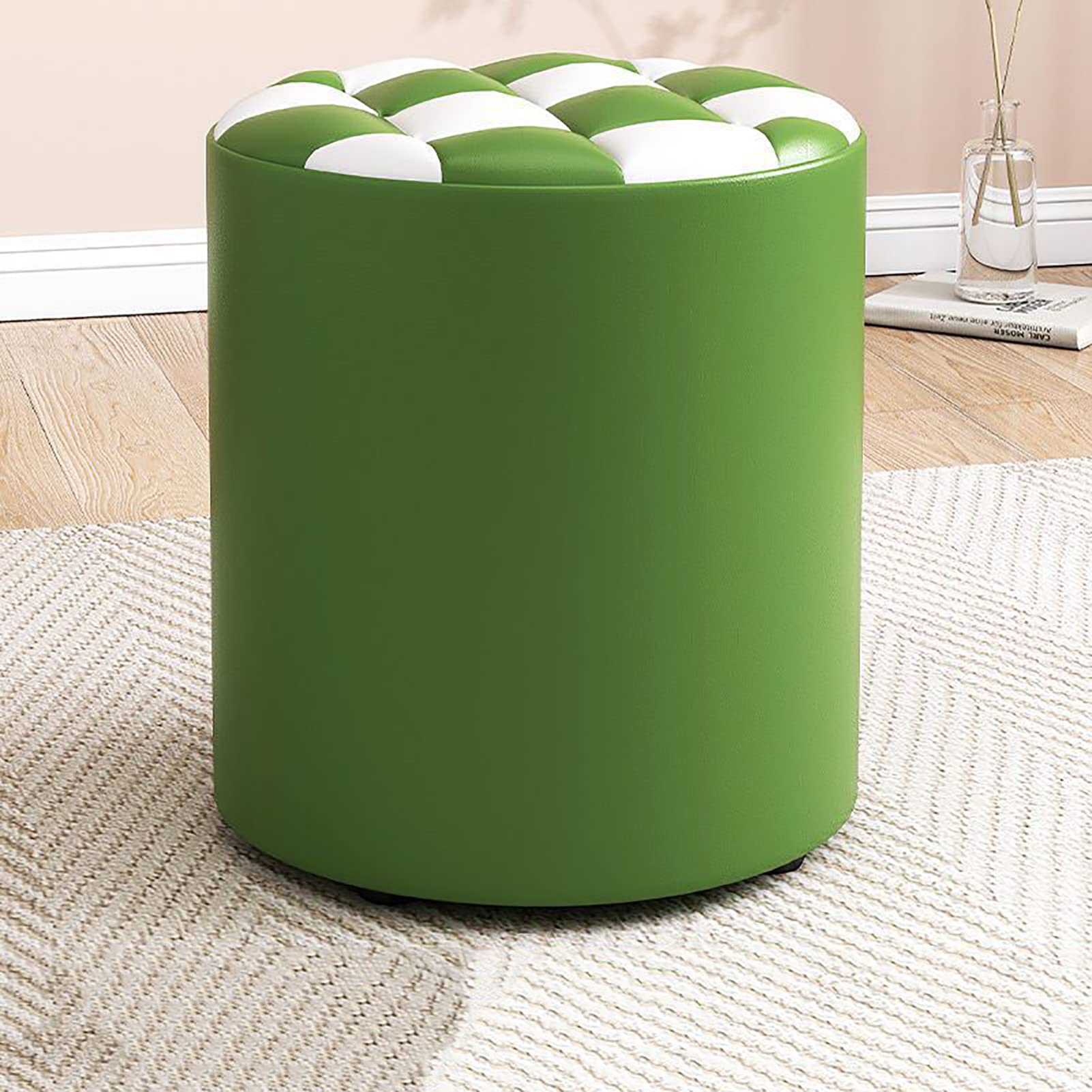 Tabouret de vanité en cuir pour sublimer votre coin coiffeuse K
