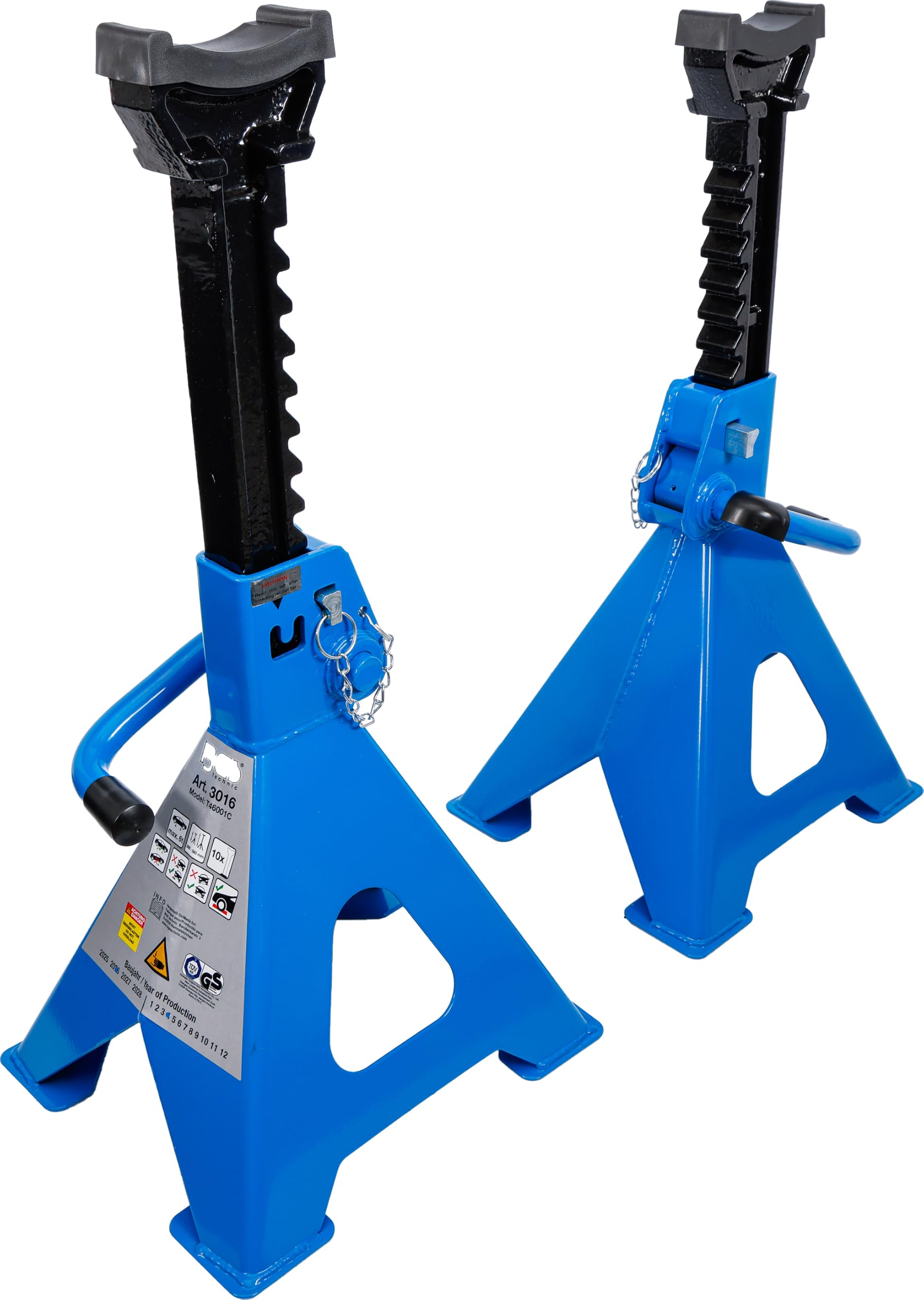 BGS 3016 | Cavalletti | carico 6000 kg / coppia | corsa 382 - 600 mm | 1 coppia