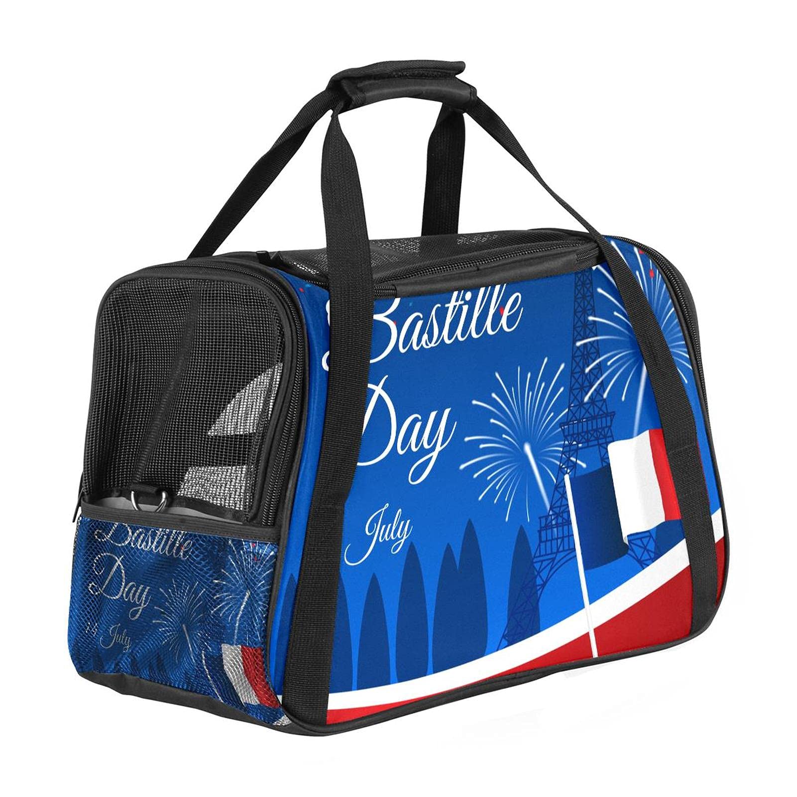 Sac de transport pour chat et chien cabine avion | Panier portatif souple