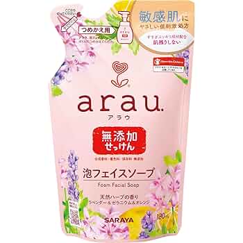 Amazon | arau アラウ arau.(アラウ) 泡フェイスソープ 液体