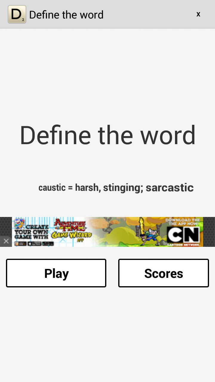 Define the word : Vocabulary Builder - App on the Amazon Appstore