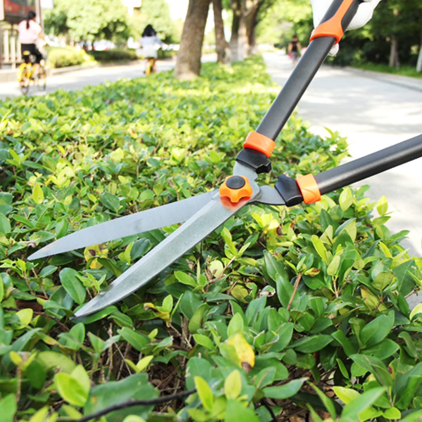 Gartenschere, Baumschere, Gartenschere, Werkzeug zum Begrünen von Zweigen, spezielle Schere zum Formen von Hecken (C)