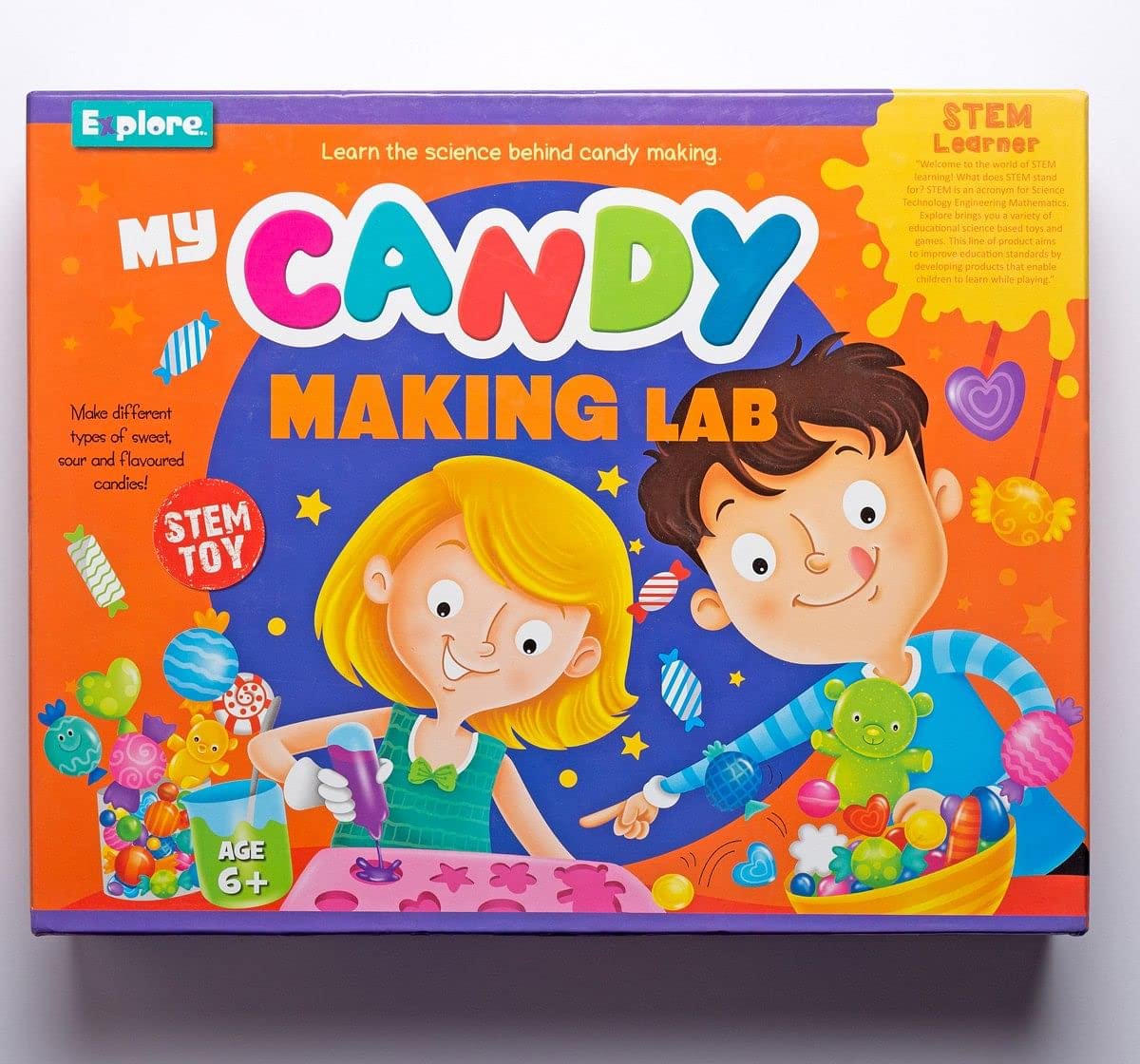 Negi Educational DIY STEM Learner, My Candy Making Lab Science Kit Activity Toy for Kids (Age 8+)-image-28