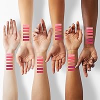 Vista 7 de MYUANGO Juego de 6 lápices labiales de terciopelo mate + delineador de labios y lápiz labial, kit de delineador de labios vegano de larga duración