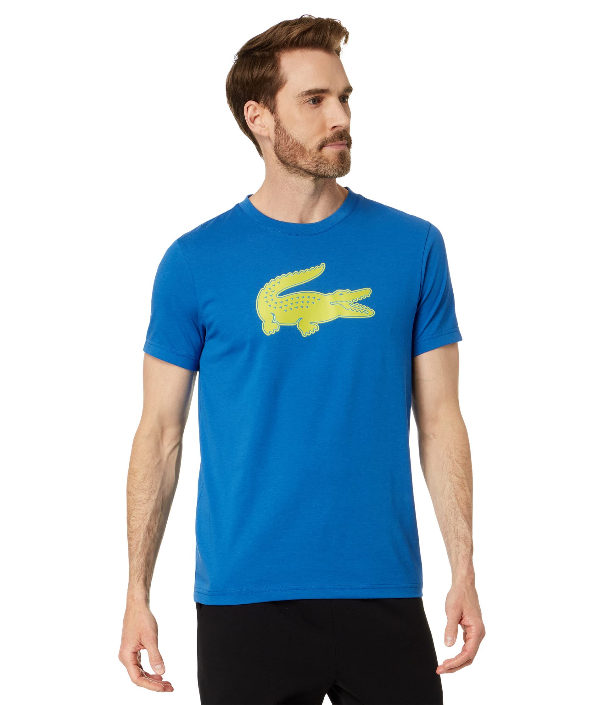 

                                                    Lacoste Men's Ultra Dry XXL Logo T-Shirt, Kingdom/