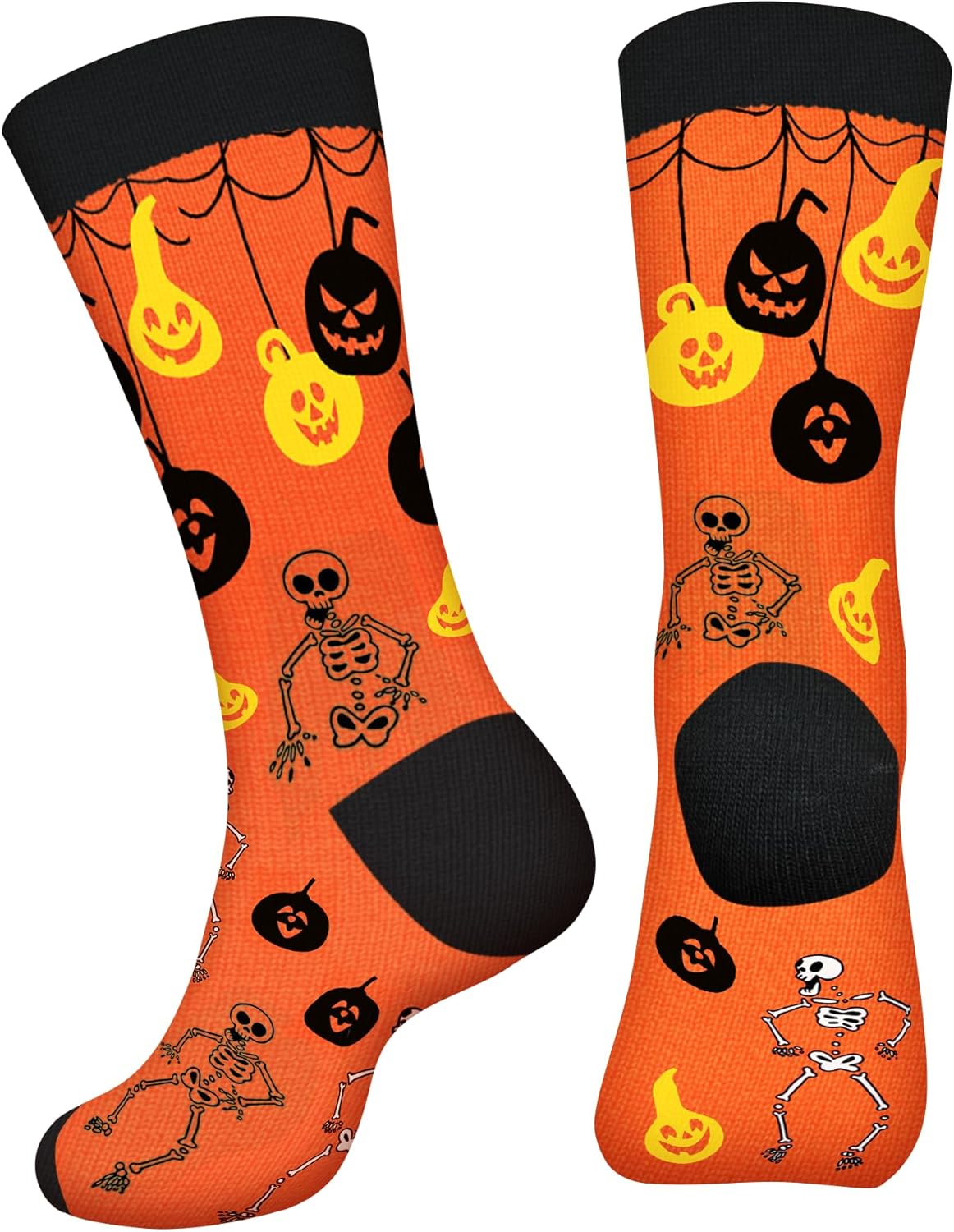 Funny Halloween Socks for Men Women Teen Boys- Fun Novelty Crazy Dress Crew Cool Socks - Halloween Gifts Costumes - Image 7
