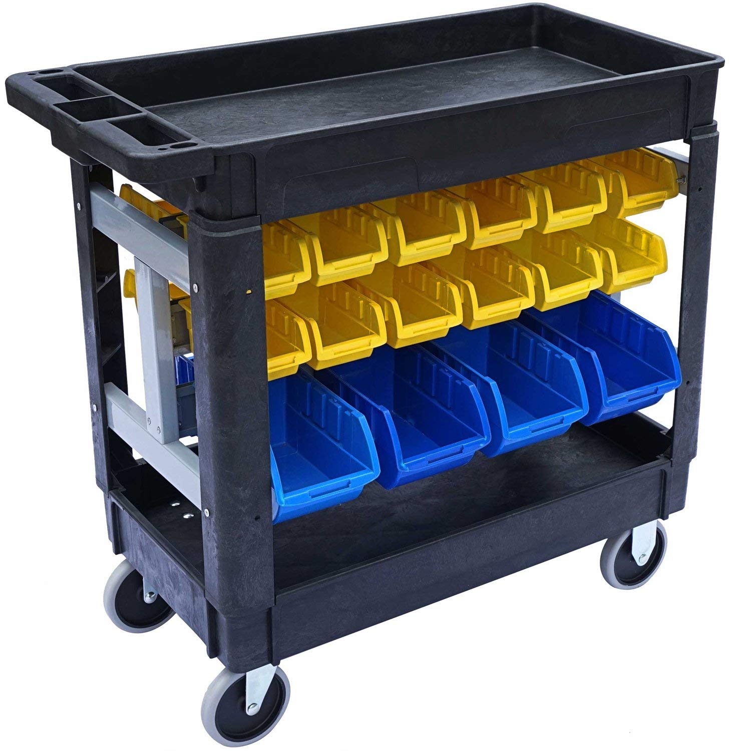 Buy JEGS HeavyDuty Utility Cart 32 Storage Bins 500 lbs. Capacity