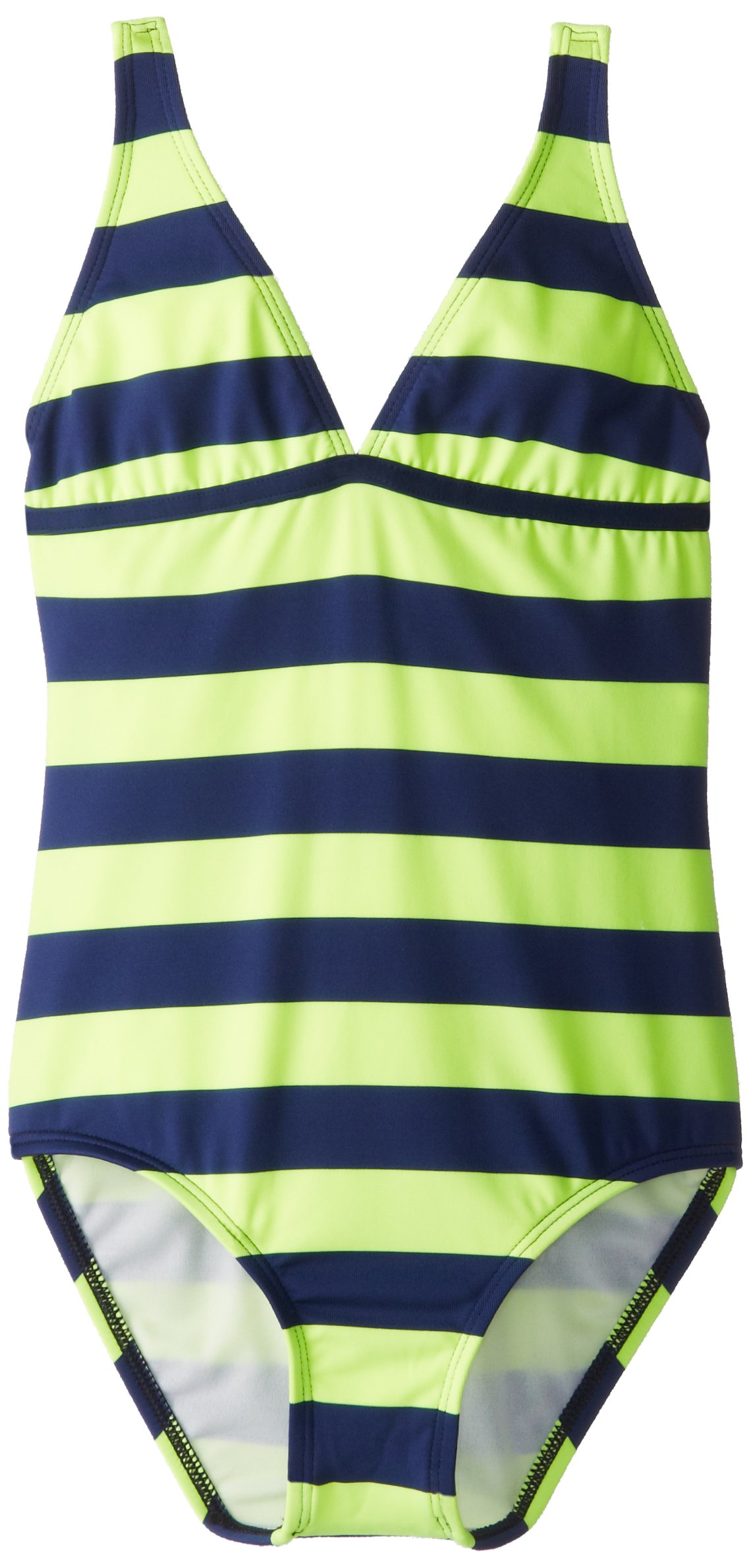 Splendid Big Girls' Marcel Stripe One Piece Swimsuit