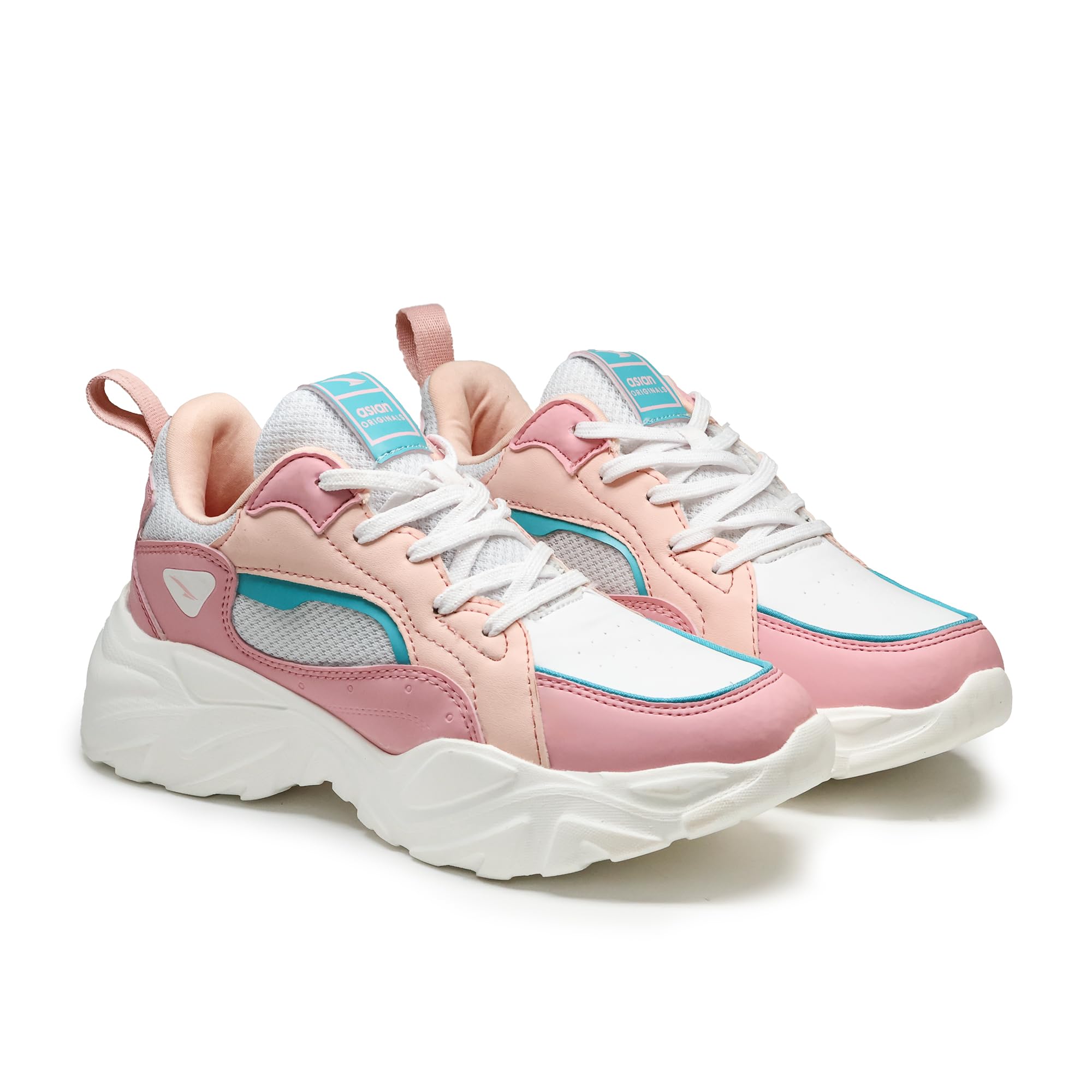 Women BLOSSOM-12 Running and Casual wear Running Shoes with Laces, Lightweight and Comfortable Shoes Gym and Sports Shoes for Women & Girls with Stylish Design