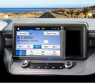 Coleya 2022 2023 2024 Maverick Screen Protector for Ford Maverick (XL/XLT/Lariat) 8-inch Touch Screen 2023 Maverick Tempered Glass 2024 2023 Maverick Accessories HD Transparent 8In