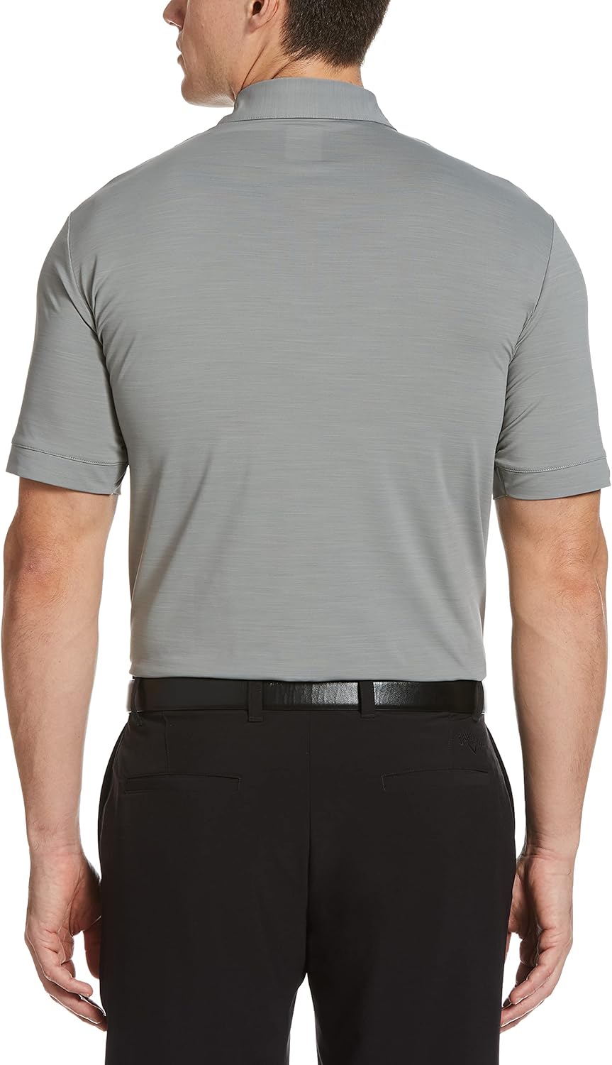 Callaway Men's Short Sleeve Tonal Polo Shirt
