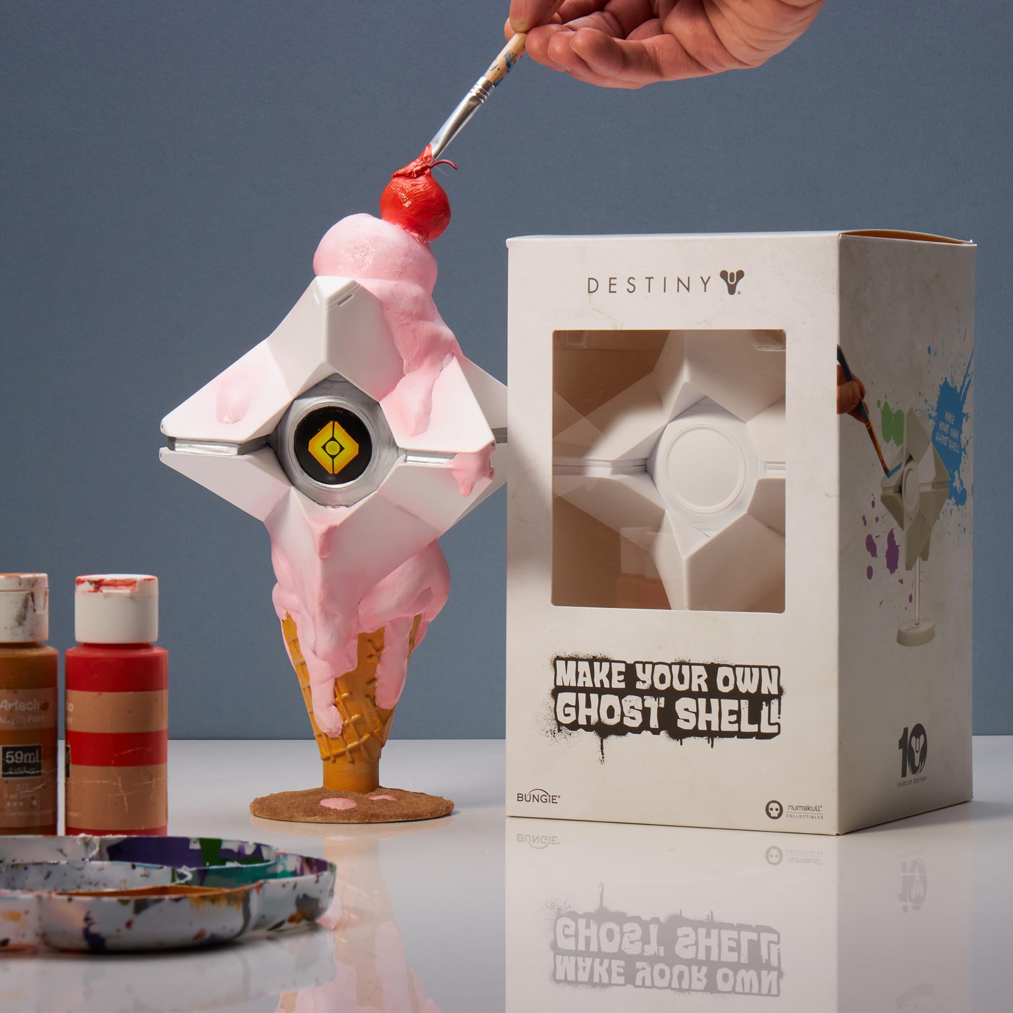 Numskull Official Destiny 2 DIY Blank Ghost Shell 7" Vinyl Figure, Official Collectible - Image 3