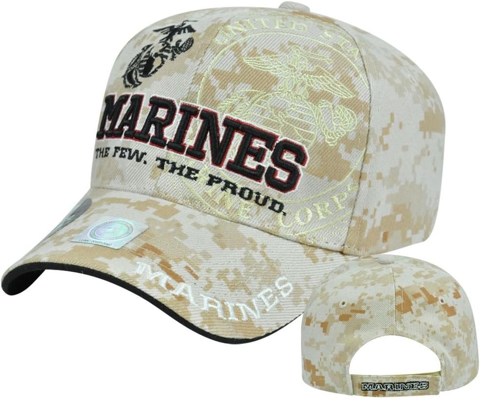 United States USMC Marines Corps Few Proud Digital Camo Camouflage Hat Cap