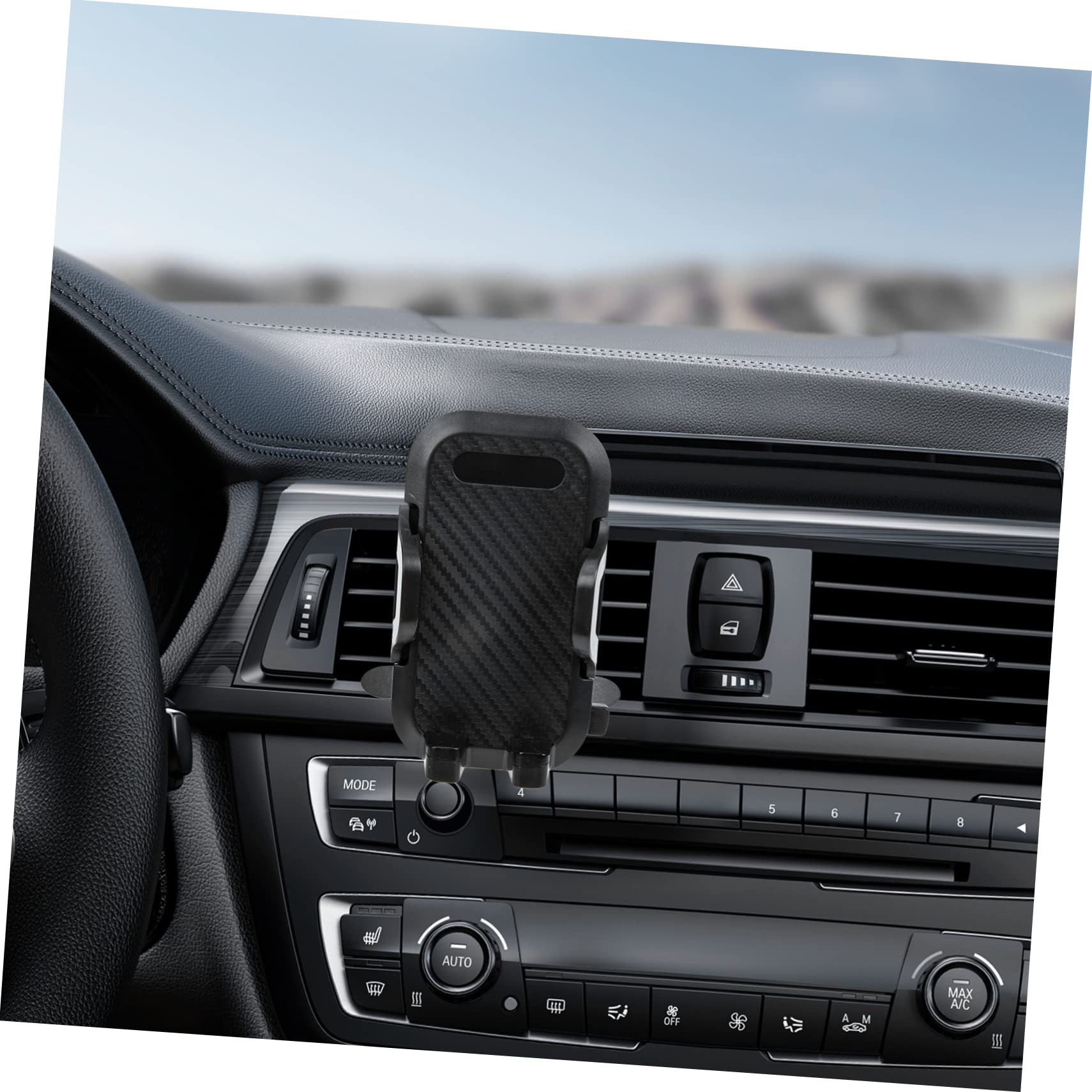 Gatuida 3pezzi Supporto Telefonico Da Auto Per Ventola Supporto Navigazione Smartphone Leggero e Pratico Per Bocchetta Aria Facile Da Installare e Sicuro Per Uso Quotidiano