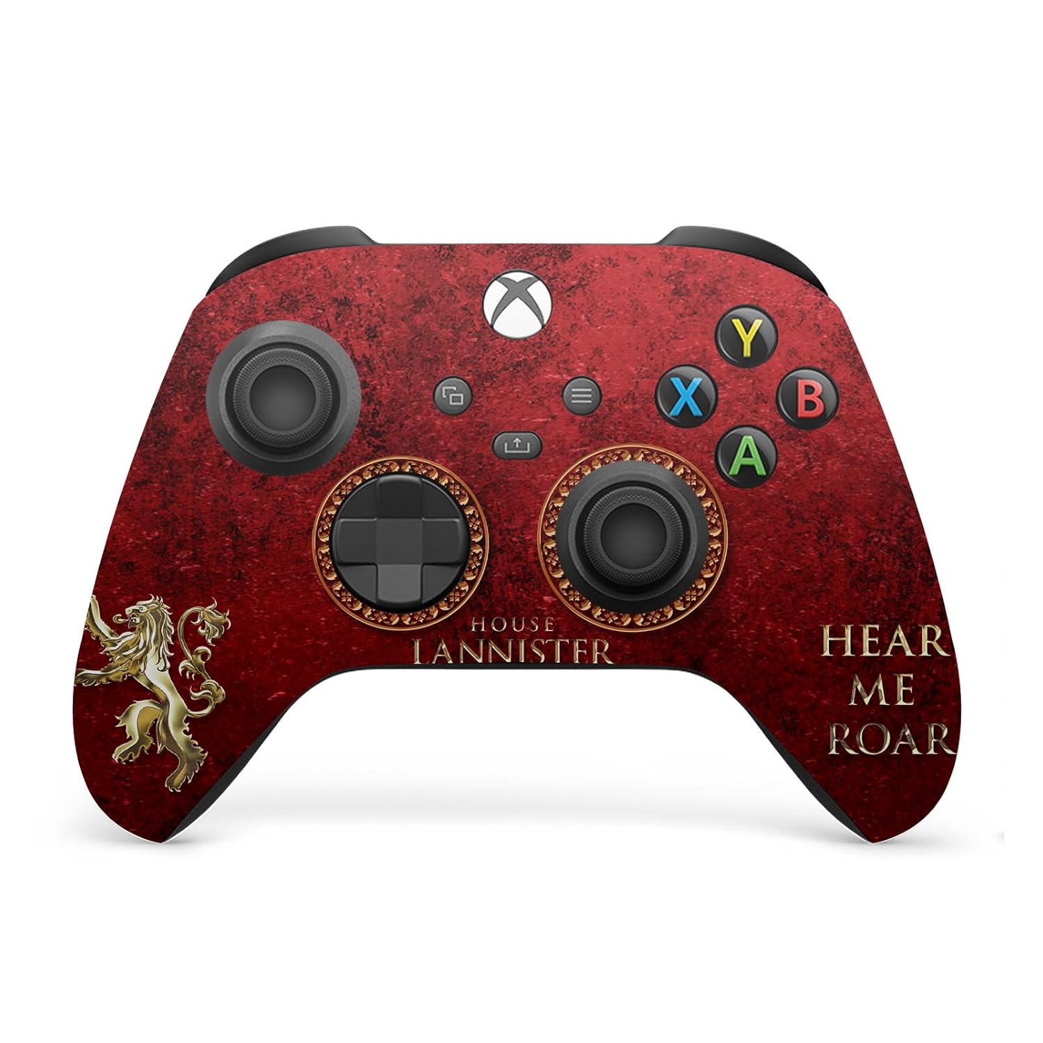 Head Case Designs Officially Licensed HBO Game of Thrones House Lannister Sigils and Graphics Vinyl Sticker Gaming Skin Decal Cover Compatible With Xbox Series X Console and Controller Bundle