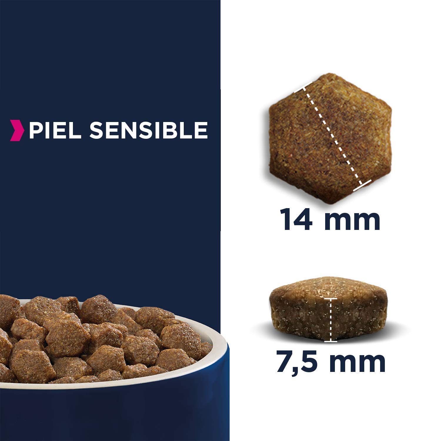 EUKANUBA Daily Care Alimento seco para perros adultos con piel sensible, alimento hipoalergénico con pescado, 12 kg