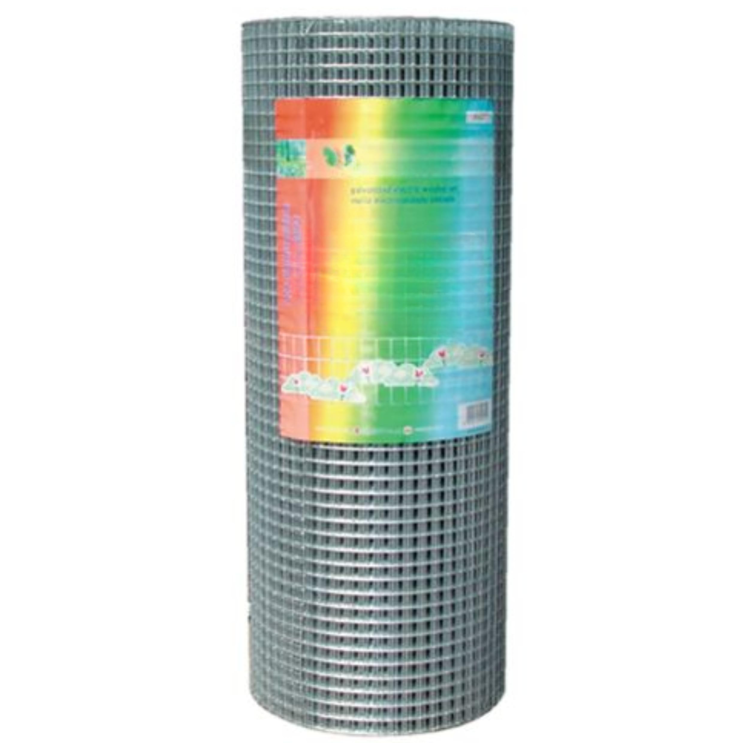 Rete Elettrosaldata Metallica Zincata Maglia 6,3x6,3 mm Ø Filo 0,55 mm Reti Metalliche Ideale per Recinzioni,Giardino,Piante,Gabbie Animali H50/100 cm Rotolo 25 MT (H 50 cm)