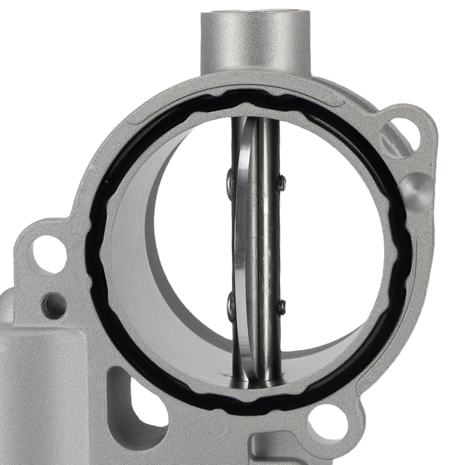 maXpeedingrods 11717791481, 11717804384 Aluminium Drosselklappengehäuse Drosselklappe Drosselklappenstutzen für BMW 1er 3er E90 E91 E92 318 320 325 330 335 d 5er E60 520d 525d 530d X3 X5 X6 7791481