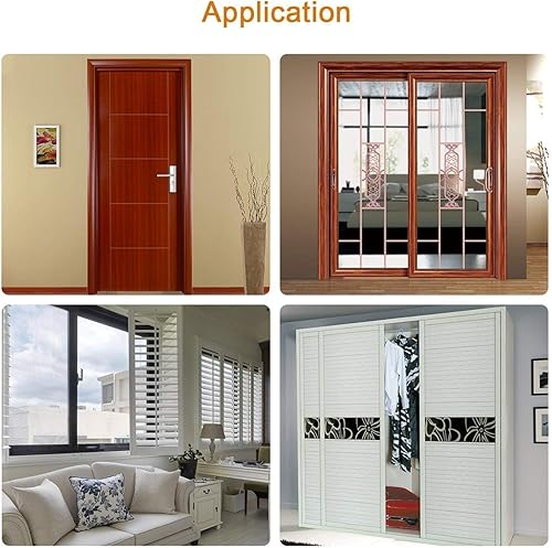 Miniatura 6 de Burlete para puerta, cepillo autoadhesivo para ventana, para ventanas de casa, resistente a la intemperie, a prueba de sonido, a prueba de polvo, 16