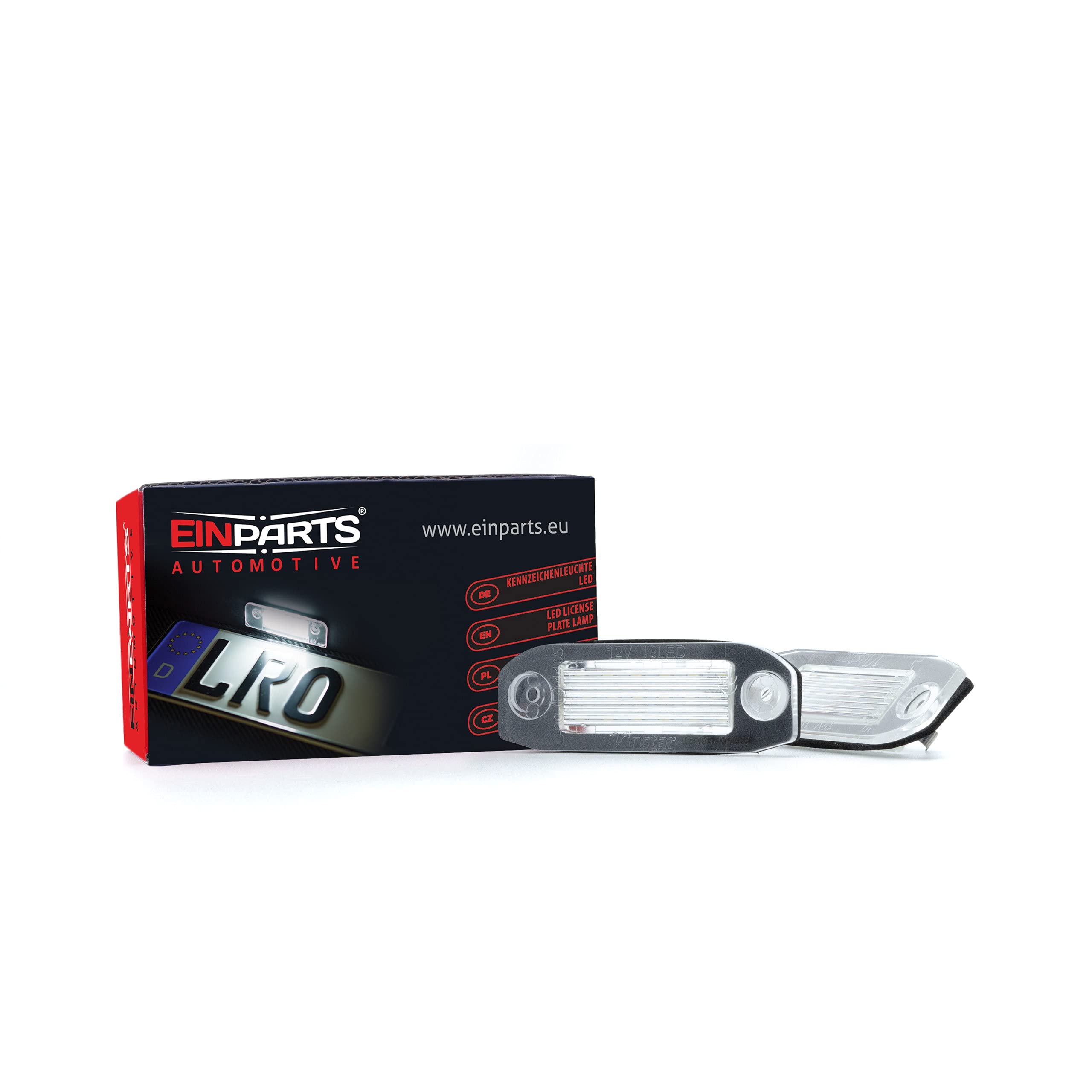 einparts ep49 license plate lamp
