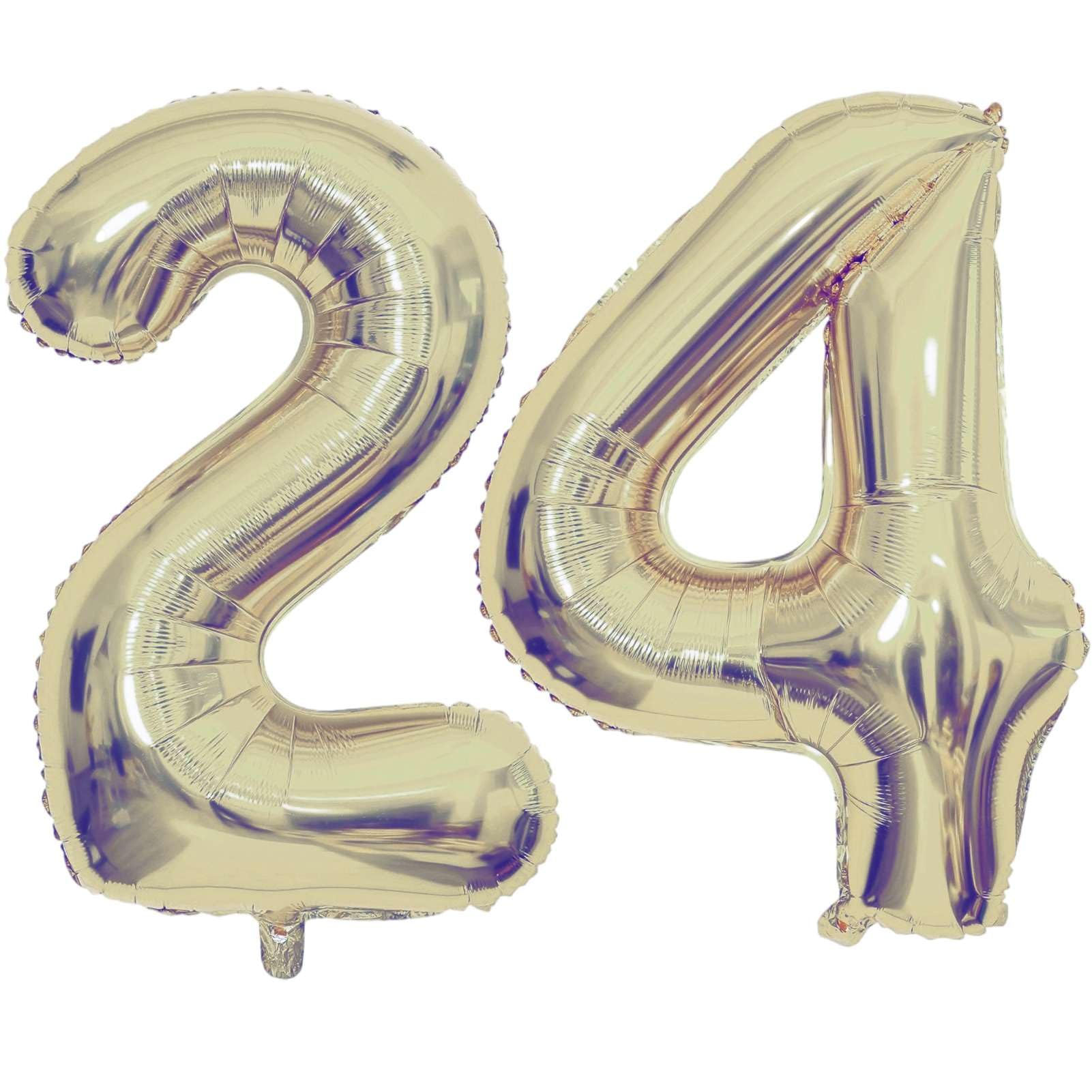 Champagne Gold Number Balloons - 40 Inch -32 Champagne Gold Number Balloons - 40 Inch -32