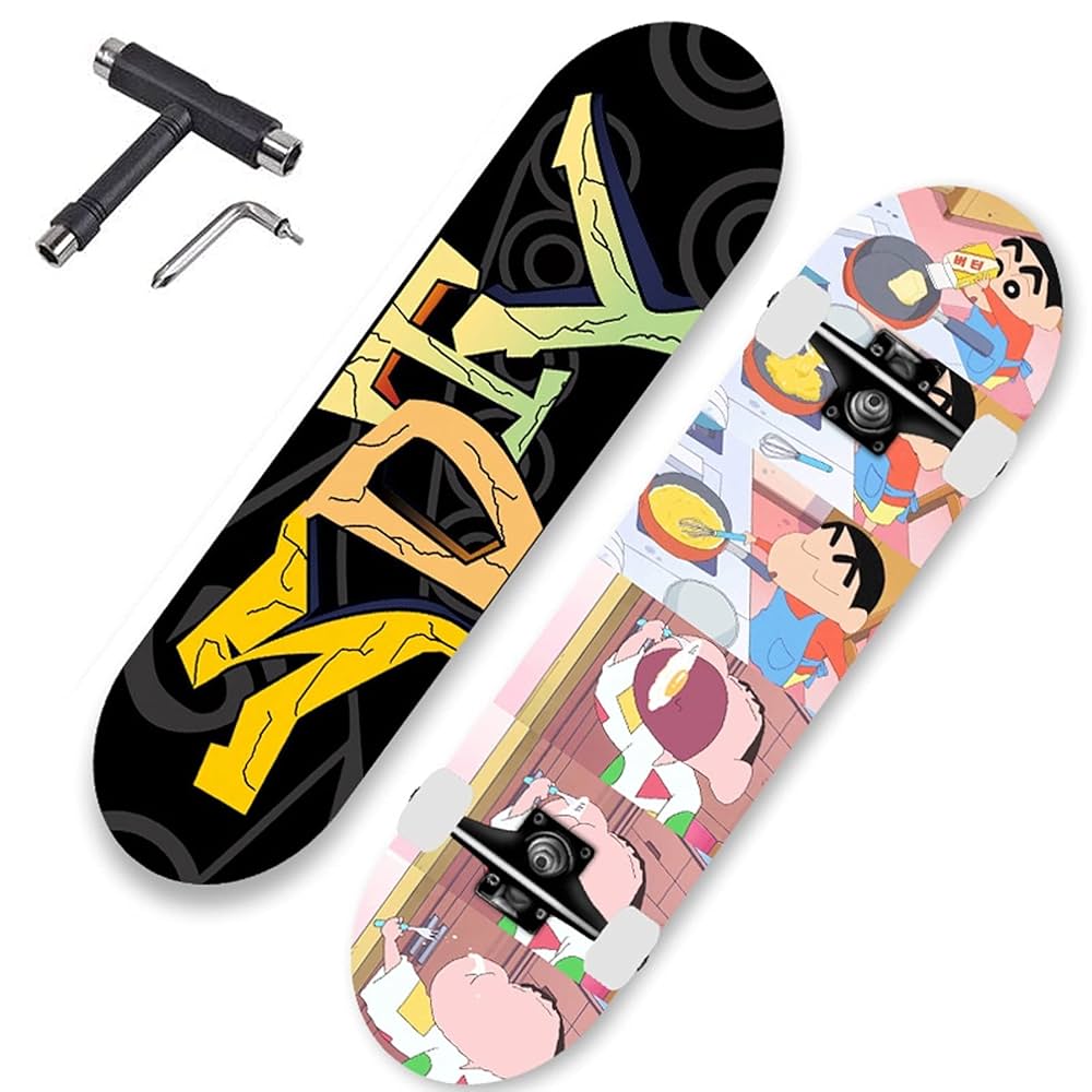 スケートボード　スケボー　スケボーデッキ　デッキ　板　キッズ　子供 Amazon | スケートボード デッキ ミニ スケボー コンプリート