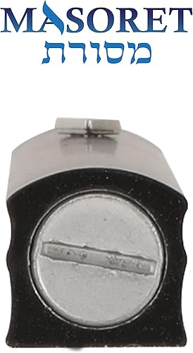 Miniatura 6 de 3 piezas de aluminio puerta Mezuzah casos: perfil especial, sin agujeros, 4 pulgadas 3.9 in hebreo pergamino titular cajas