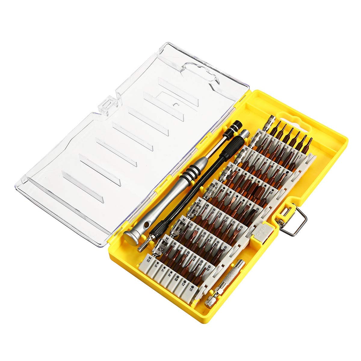 Kit mini tournevis électronique de quincaillerie multi-fonctions 60pcs