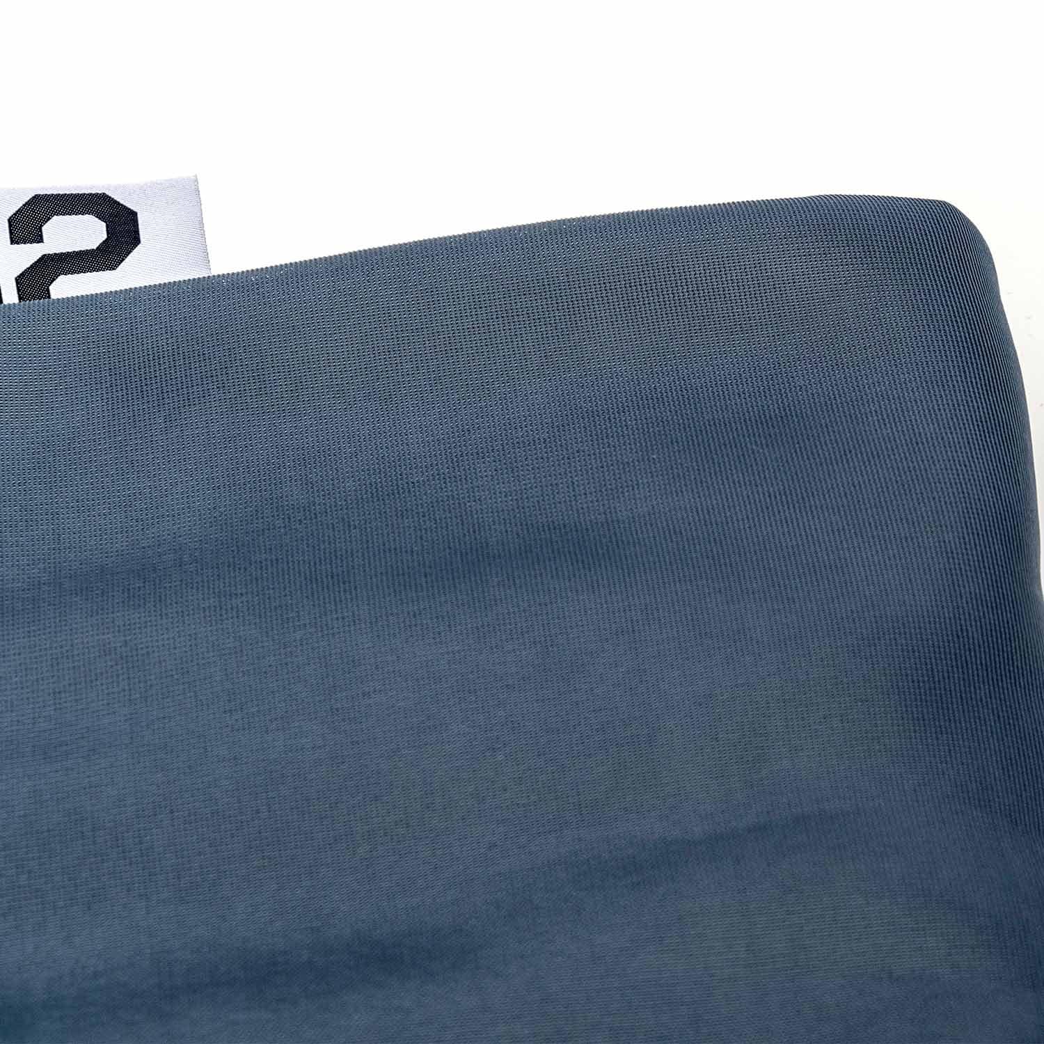 LIVEDECO - Housse Vide Pouf Géant XXL, Flottant pour Piscine, Gris Anthracite Pool BiG52